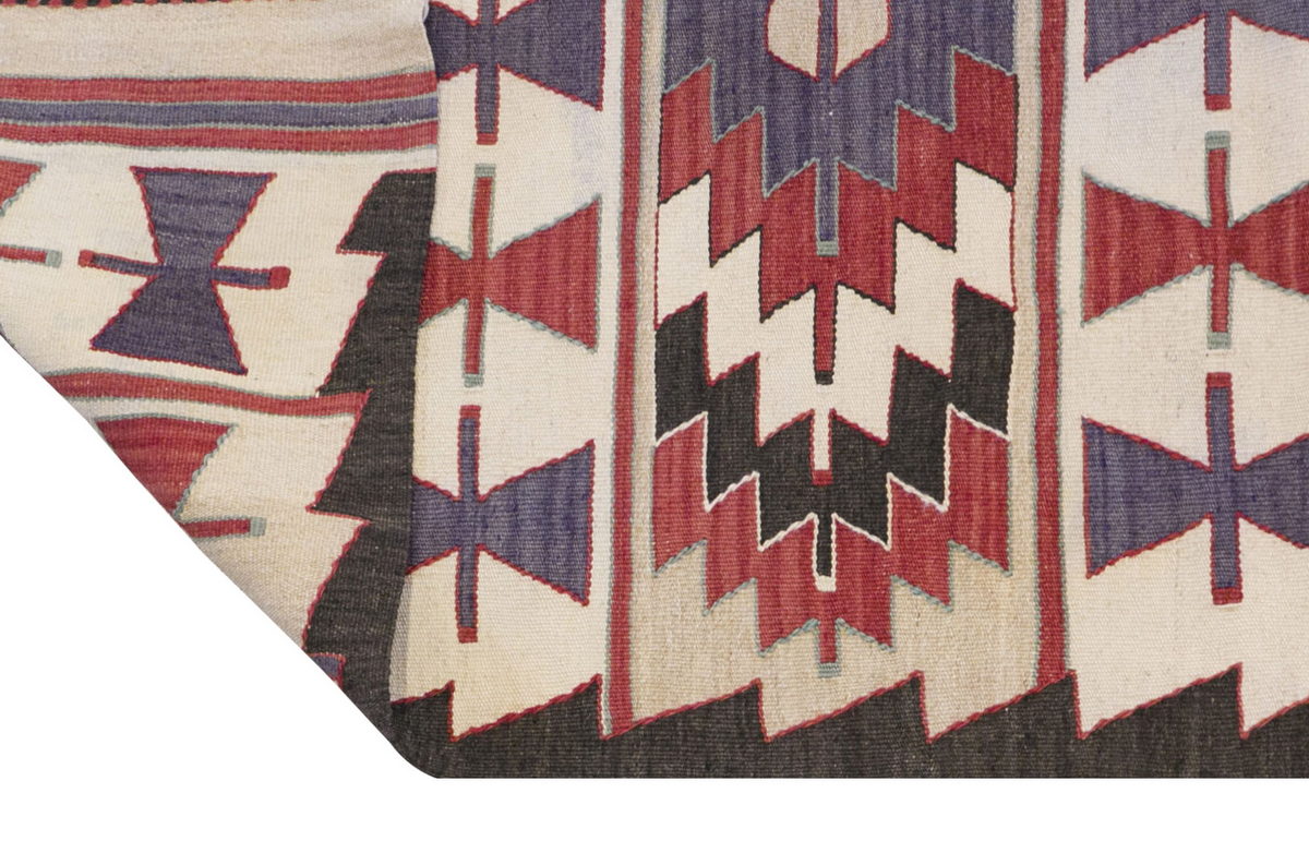 Vintage Turkish Runner Rug, 2.11 x 10.4 ft Rug, 90 x 315 cm