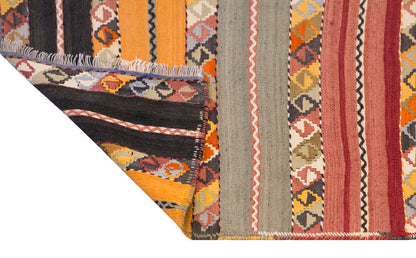 Vintage Turkish Runner Rug, 2.11 x 10 ft Rug, 89 x 307 cm