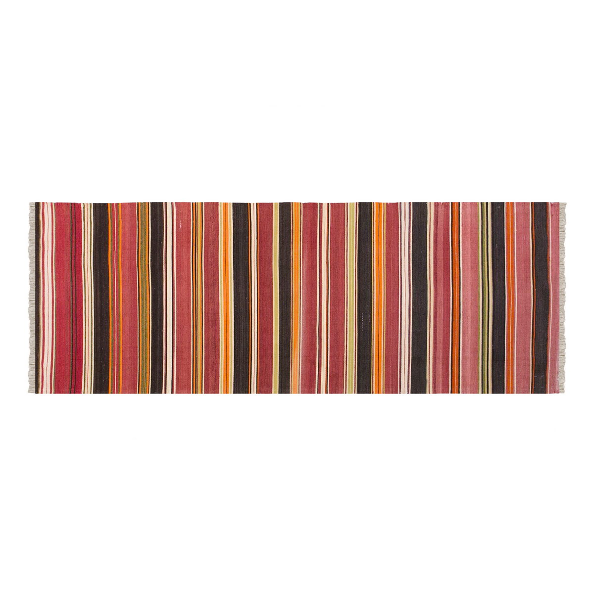 Vintage Turkish Runner Rug, 2.2 x 9.6 ft Rug, 67 x 290 cm