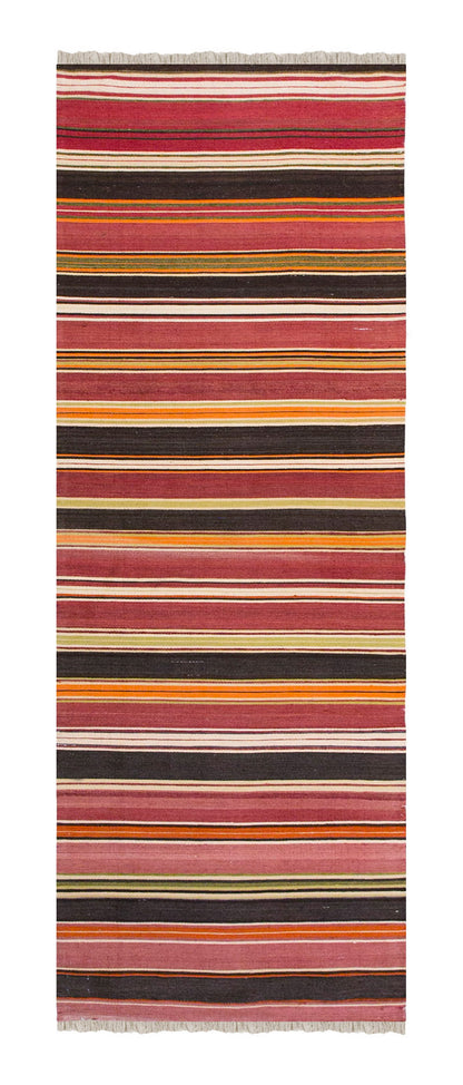 Vintage Turkish Runner Rug, 2.2 x 9.6 ft Rug, 67 x 290 cm