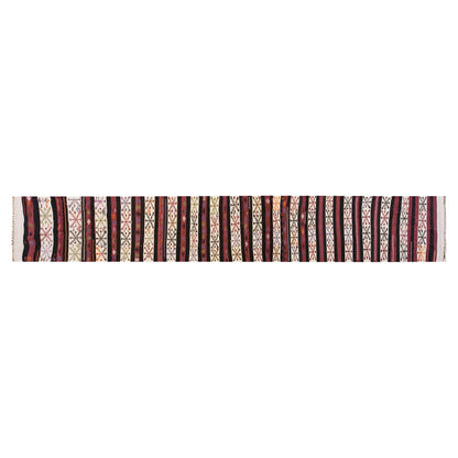 Vintage Turkish Runner Rug, 2.4 x 16.6 ft Rug, 72 x 505 cm