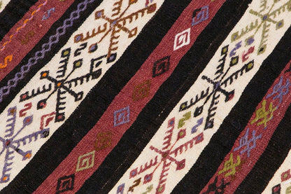 Vintage Turkish Runner Rug, 2.4 x 16.6 ft Rug, 72 x 505 cm