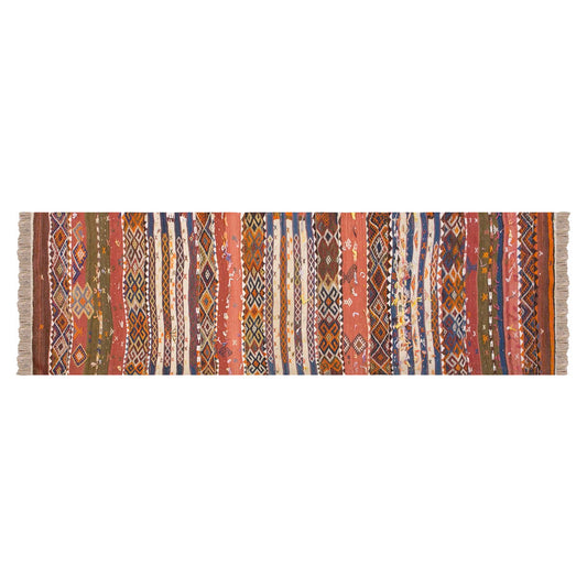 Vintage Turkish Runner Rug, 2.9 x 11.8 ft Rug, 86 x 358 cm