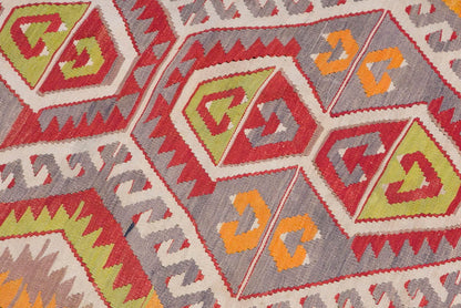 Vintage Turkish Runner Rug, 3.1 × 10.1 ft Rug, 95 x 309 cm