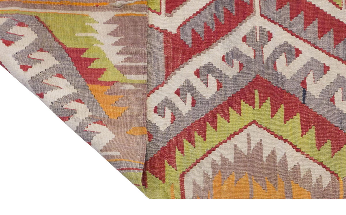 Vintage Turkish Runner Rug, 3.1 × 10.1 ft Rug, 95 x 309 cm