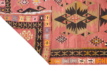 Vintage Turkish Runner Rug, 3.11 x 10.11 ft Rug, 120 x 334 cm