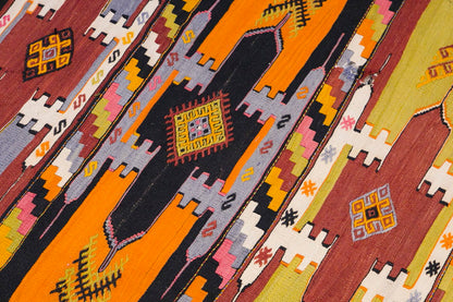 Vintage Turkish Runner Rug, 3.11 x 10 ft Rug, 120 x 305 cm
