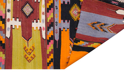 Vintage Turkish Runner Rug, 3.11 x 10 ft Rug, 120 x 305 cm
