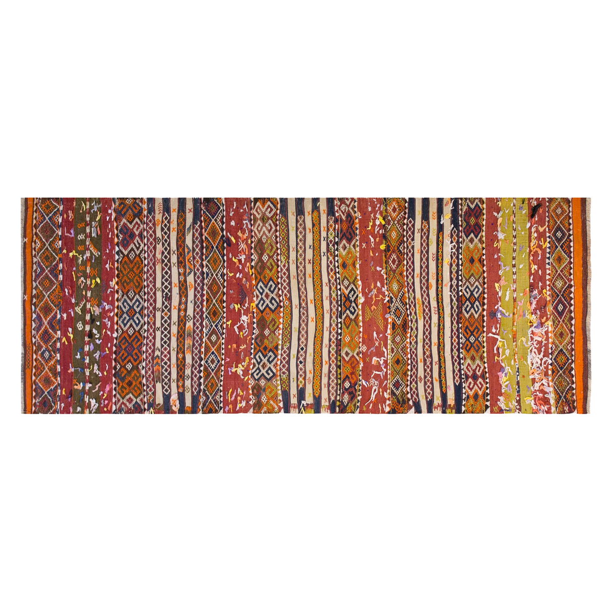 Vintage Turkish Runner Rug, 3.2 x 11 ft Rug, 97 x 336 cm