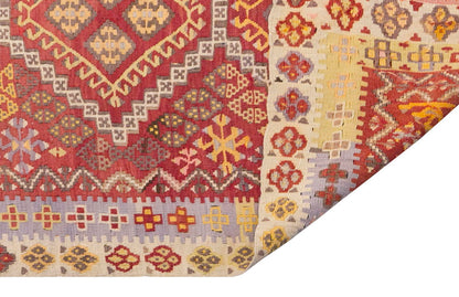 Vintage Turkish Runner Rug, 3.2 x 17.2 ft Rug, 99 x 525 cm