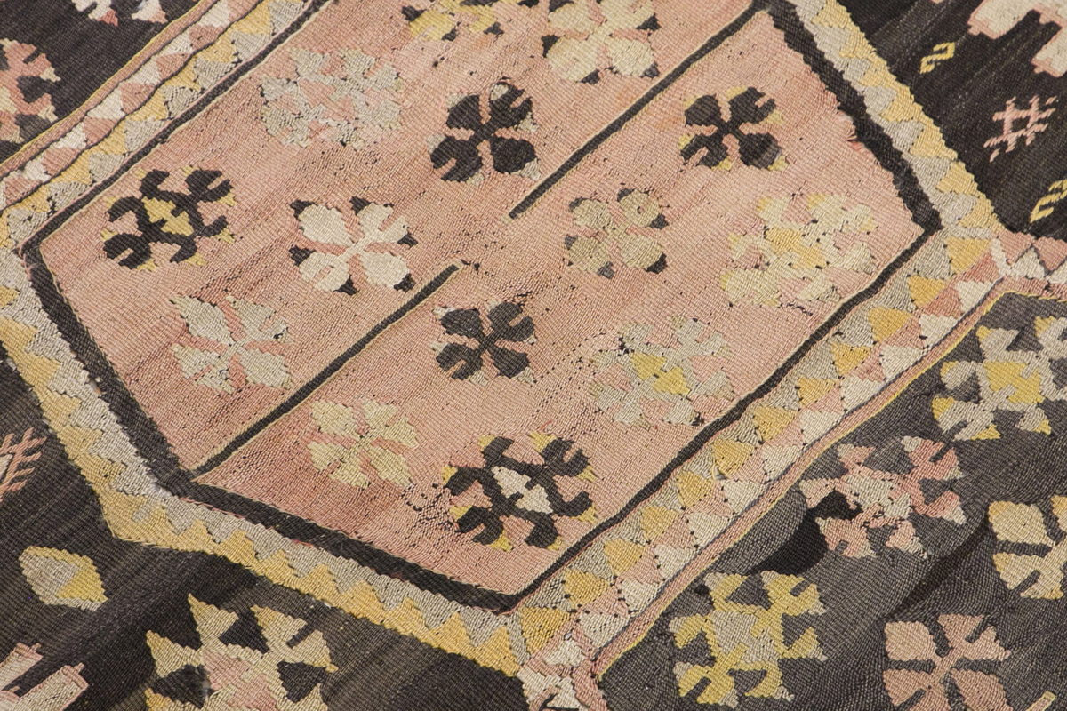 Vintage Turkish Runner Rug, 3.3 × 13.3 ft Rug, 101 × 406 cm