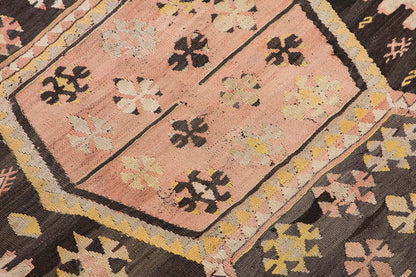 Vintage Turkish Runner Rug, 3.3 × 13.3 ft Rug, 101 × 406 cm
