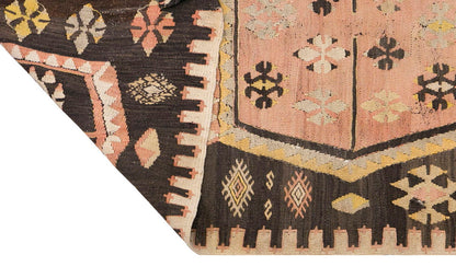 Vintage Turkish Runner Rug, 3.3 × 13.3 ft Rug, 101 × 406 cm