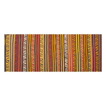 Vintage Turkish Runner Rug, 3.3 x 10.2 ft Rug, 101 x 312 cm