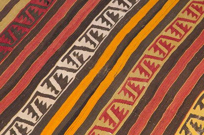 Vintage Turkish Runner Rug, 3.3 x 10.2 ft Rug, 101 x 312 cm