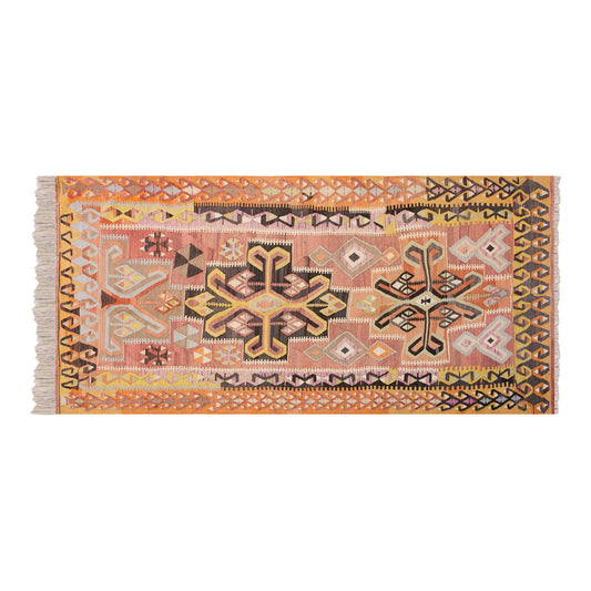 Vintage Turkish Runner Rug, 4.2 x 9.10 ft Rug, 128 x 302 cm