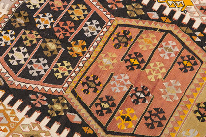 Vintage Turkish Runner Rug, 4 x 9.1 ft Rug, 122 x 278 cm