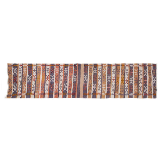 Vintage Turkish Runner Rug, 72 x 424 cm, 2.4 x 13.10 ft,