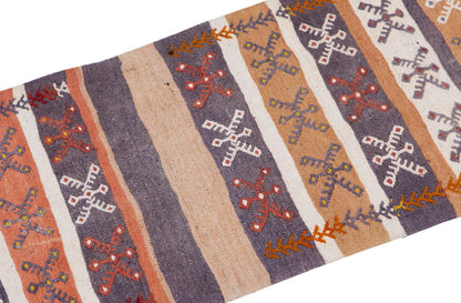 Vintage Turkish Runner Rug, 72 x 424 cm, 2.4 x 13.10 ft,