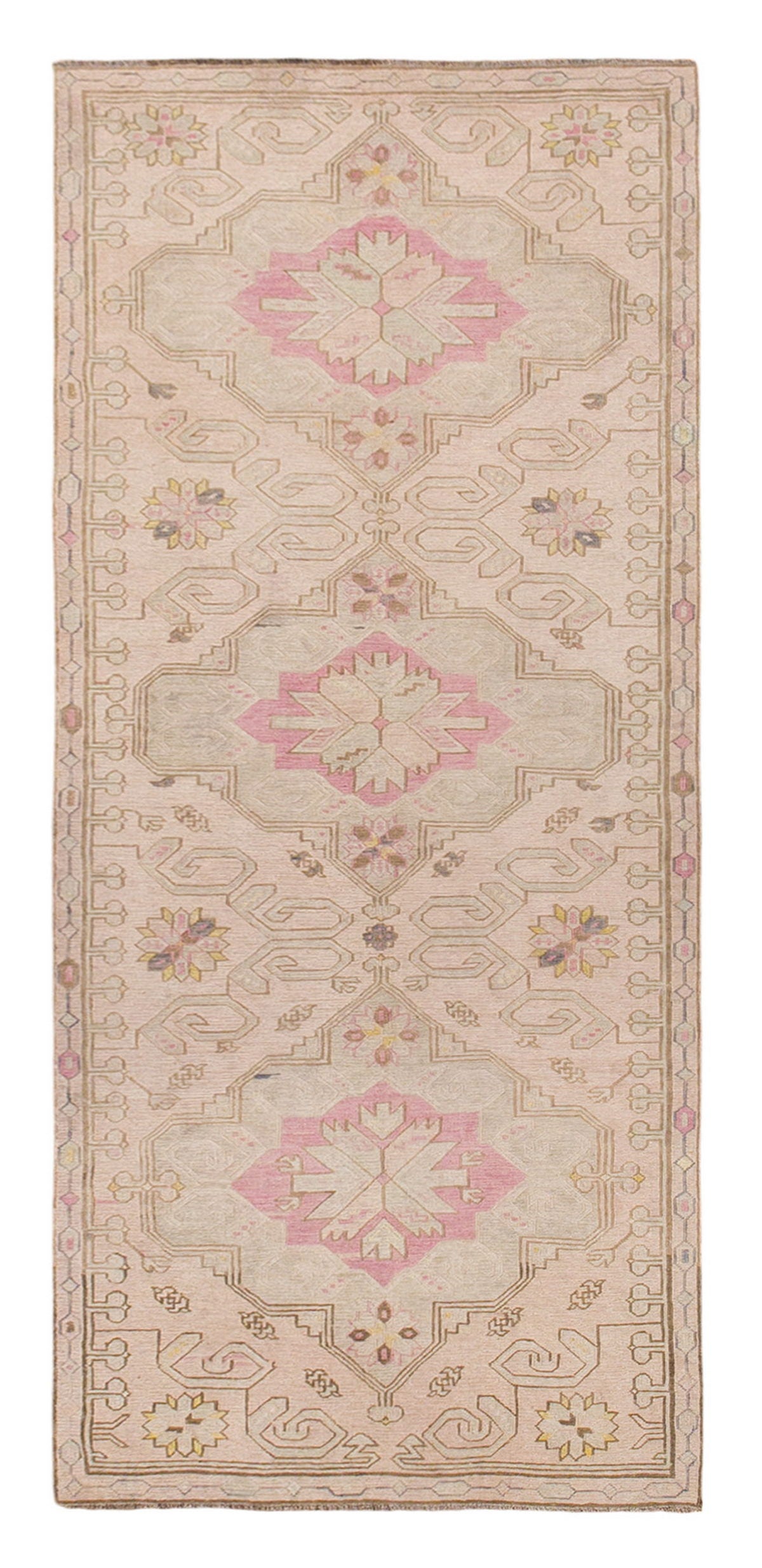 Vintage Turkish Soumak Rug 3'2" x 7'8" | 96 x 234 cm