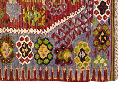 Vintage Turkish Tree of Life Rug, 3.1 x 5.6 ft, 94 x 170 cm