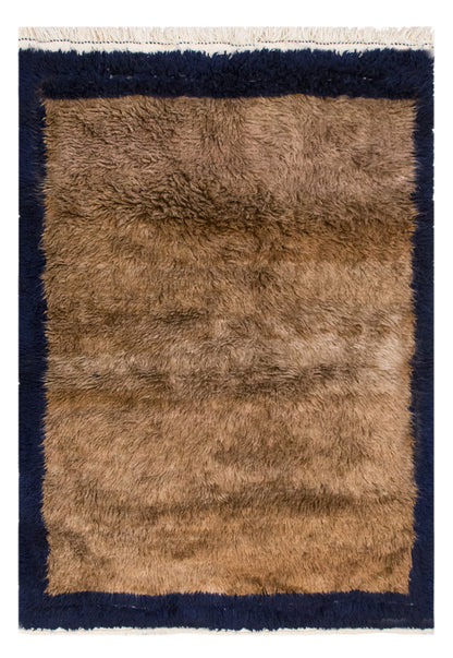 Vintage Turkish Tulu Rug,  115 × 160 cm, 3.8 × 5.2 ft