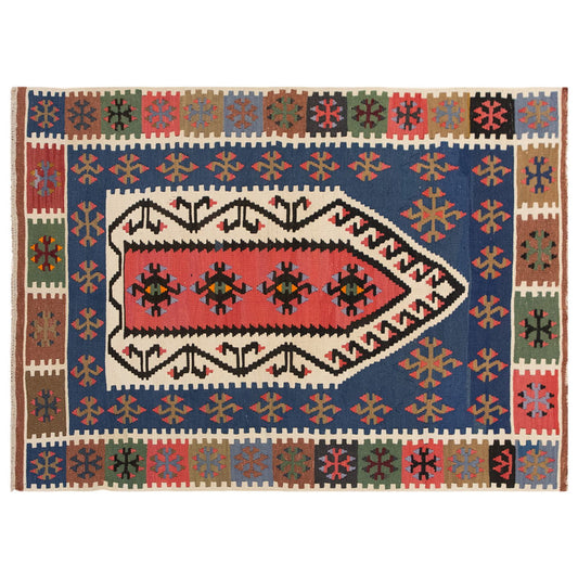 Vintage Uşak Kula Kilim, 110 x 176 cm, 3.6 x 5.8 ft