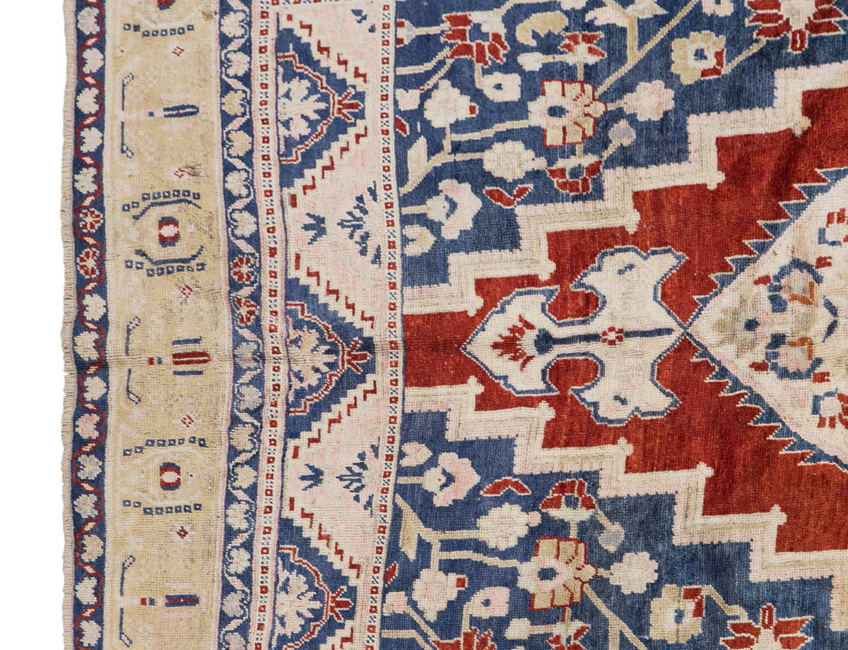 Vintage Wool Rug, Handwoven Turkish Carpet, 6'0" x 10'10" | 182 x 330 cm