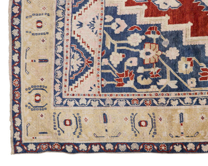 Vintage Wool Rug, Handwoven Turkish Carpet, 6'0" x 10'10" | 182 x 330 cm