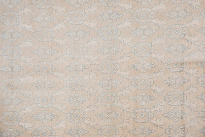 Vintage Wool Rug 4'5"x10'0" | Handwoven Turkish Hallway Rug