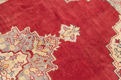 Vintage Wool Turkish Rug - 6'9 x 9'9 feet | 206 x 298 cm