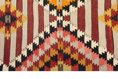 western anatolian kilim, 6x9 ft kilim, 179x277 cm