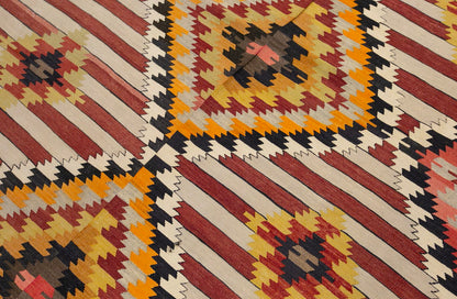 western anatolian kilim, 6x9 ft kilim, 179x277 cm