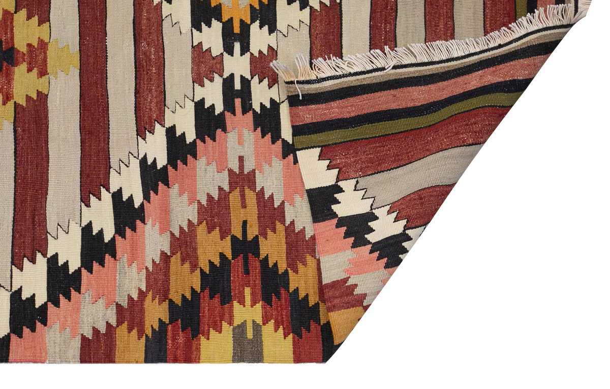 western anatolian kilim, 6x9 ft kilim, 179x277 cm