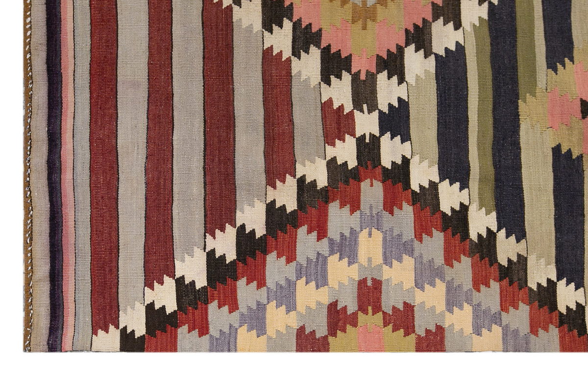 western anatolian kilim, 6x9 ft kilim, 181x262 cm