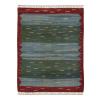 Handspun Wool Kilim Rug, New Kilim Rug, Natural Color Kilim, 3.8x4.9 feet Kilim,4x5 Kilim Rug,Turkish Kilim Rug,Oushak Kilim,Handwoven Kilim