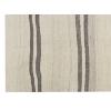 Neutral Kilim 4'6" x 5'9" feet 138 x 175 cm