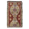 Vintage Kilim Rug,Anamur Kilim 3" x 4'4" feet 91 x 133 cm