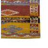 Vintage Kilim Rug,West Part of Turkey Kilim 3'5" x 3'6" feet 103 x 106 cm