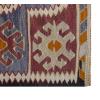 Vintage Kilim Rug,Konya Kilim 3'6" x 5'3" feet 106 x 161 cm