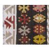 Vintage Kilim Rug, Kırsehir Central Anatolian  Kilim 1'9" x 3" feet 54 x 90 cm