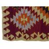 Vintage Kilim Rug,Denizli Kilim 2'7" x 3'1" feet 80 x 95 cm