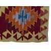 Vintage Kilim Rug,Denizli Kilim 2'7" x 3'1" feet 80 x 95 cm