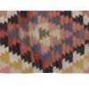 Vintage Kilim Rug,Denizli Kilim 3" x 4'2" feet 90 x 127 cm