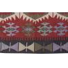 Vintage Kilim Rug,Denizli Kilim 3" x 5" feet 87 x 152 cm