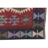 Vintage Kilim Rug,Denizli Kilim 3" x 5" feet 87 x 152 cm