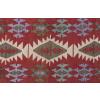 Vintage Kilim Rug,Denizli Kilim 3" x 5" feet 87 x 152 cm