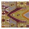 Vintage Kilim Rug,Konya Kilim 3'4" x 4'3" feet 101 x 130 cm