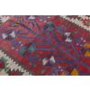 Vintage Kilim Rug,Denizli Kilim 3'4" x 4'8" feet 101 x 142 cm