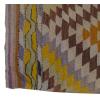 Vintage Kilim Rug,Denizli Kilim 3'5" x 4'3" feet 103 x 130 cm